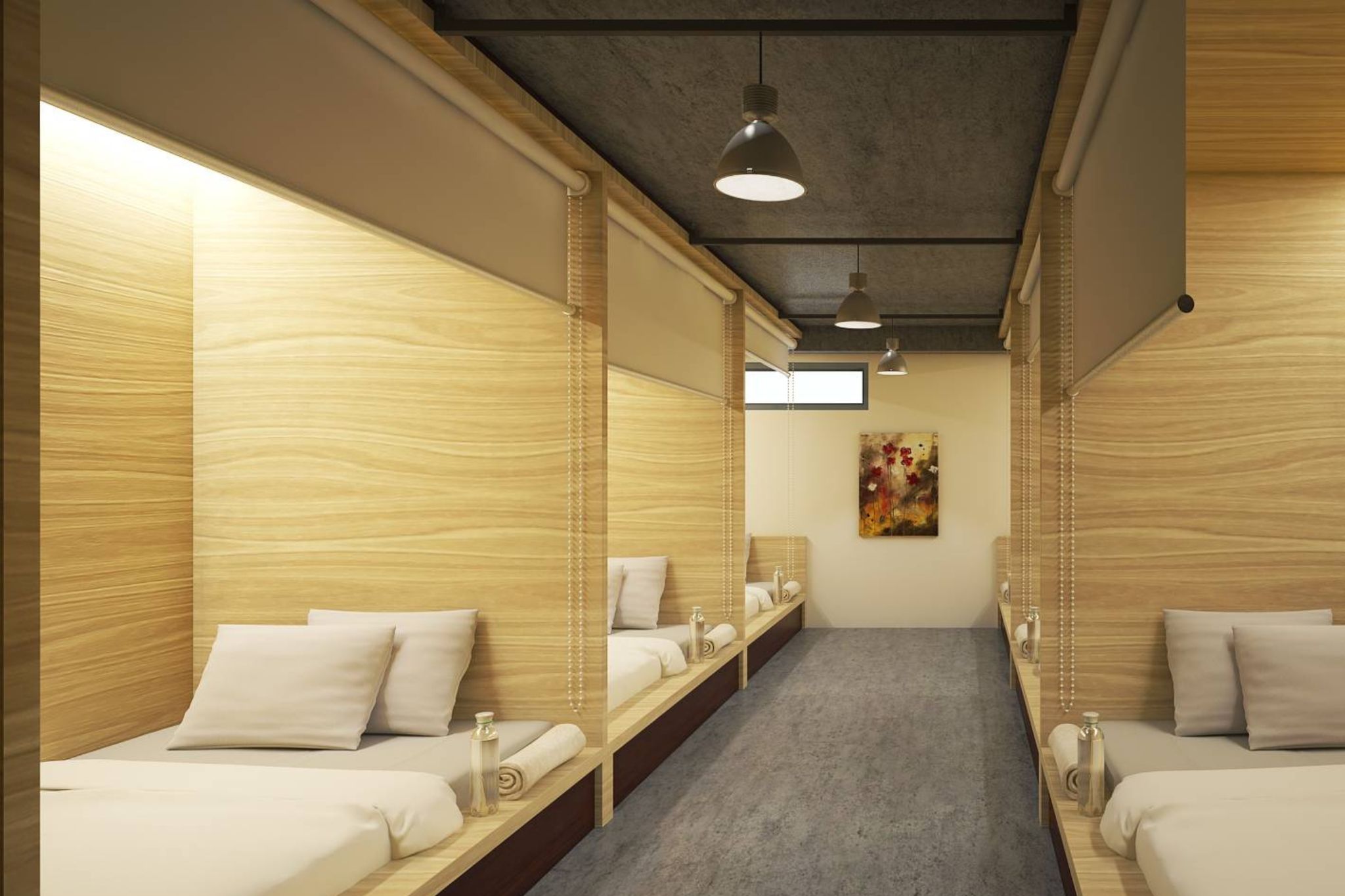 Thiết kế không gian phòng dorm tối ưu trải nghiệm khách hàng trong hostel